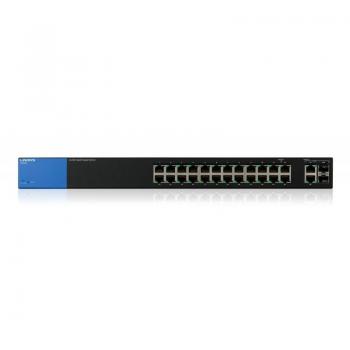 Commutateur réseau Linksys LGS326 – 26 ports, gestionnaire, support rack