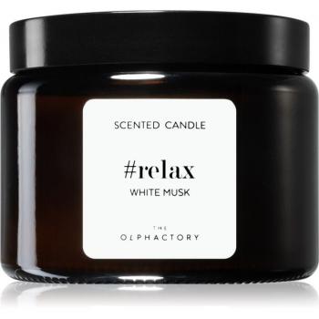 Ambientair The Olphactory Relax White Musk Candle 360 g