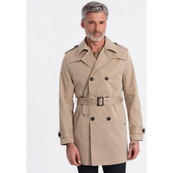 Stilvoller Herren-Trenchcoat im Slim Fit Design