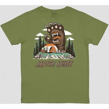 Iguana-Patterned Screaming Grizzly Boys Tee
