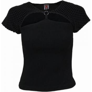 Gothic Rock Women's Capped Sleeve Top