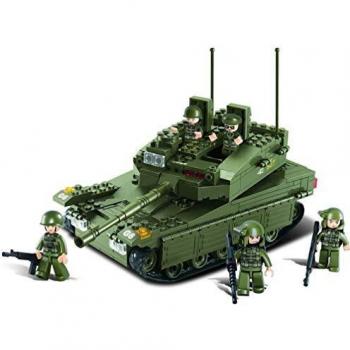 Sluban army tank M38-B0305 jeu de construction avec soldats