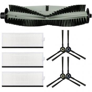 ILIFE A7 A9s A9 Silvercrest SSR1 Vacuum Cleaner Filter and Side Brush Set