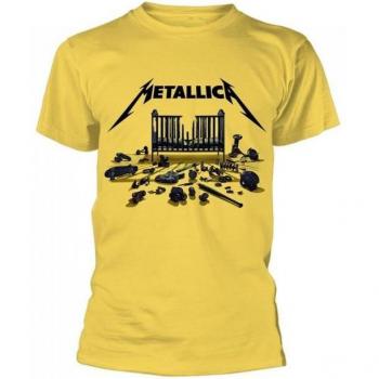 Metallica Unisex T-shirt 72 Seizoenen M Geel
