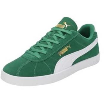 Puma Club II Green Suede Trainers