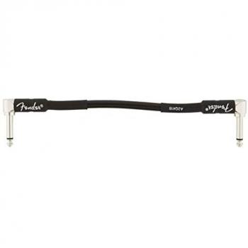 Câble de Guitare Professionnel 15cm Noir (Lot de 20)