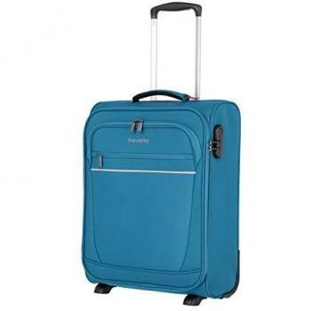 BordTrolley Turquoise Travelite – Valise Souple Cabin 2 Roues