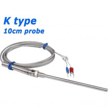 Sonde de Contrôle Thermique Acier Inox 10cm