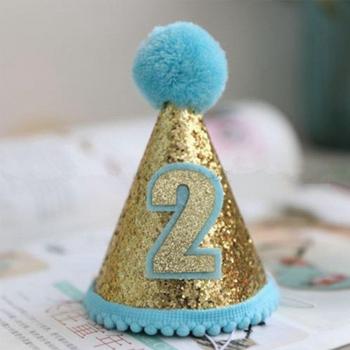 Sequin Dog Hat for Birthday Celebrations