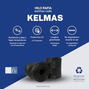 Cuerda Blanca Kelmas Rafia 300m (5mm) – Uso Agrícola