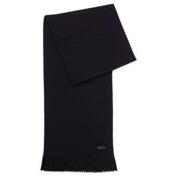 Bufanda Albas de Boss en color negro para hombre
