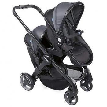 Chicco Fully Twin Passeggino Estensibile Nero