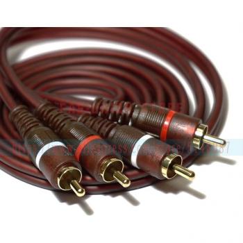 Cable de Conexión de Audio 2RCA Macho a 2RCA Macho