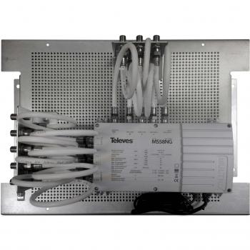 Accessori SAT Televes: Piastra MP-MS58NG e Multiswitch 5in8