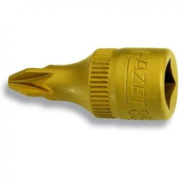 Hazet 8507-PZ3 Croce Pozidriv Inserto giravite a bussola PZ 3 1/4 (6.3 mm)