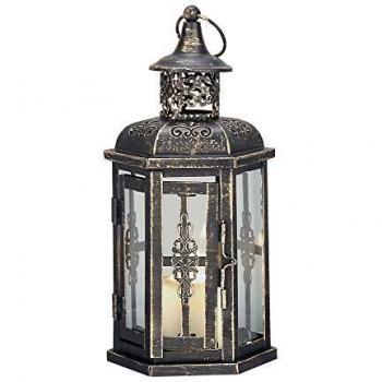 JHY DESIGN Vintage Style Hanging Lantern