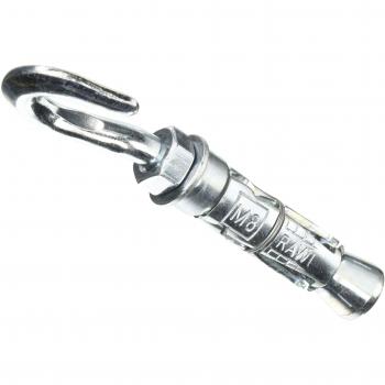 M8 Hook Bolt Rawlplug (25 pieces)