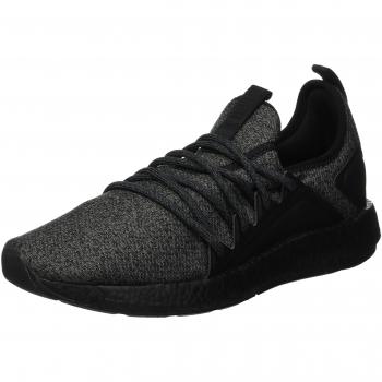 Puma Herren NRGY Neko Knit Running‑Shoe – Schwarz (EU 39)