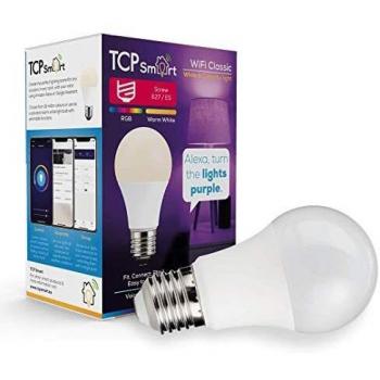 TCP WiFi-Compatible LED Light Fixture Classic E27, Warm White, Color Options