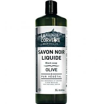 La Corvette Sapone Liquido all'Olio d'Oliva Nero 1L