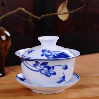 Chinese Gaiwan Tea Set with Coffee Cups