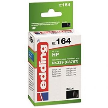 Edding Druckerpatrone EDD-164 für HP 339 schwarz
