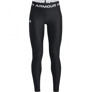 Under Armour Girls HeatGear Leggings Youth XL 160-170CM Black Unisex