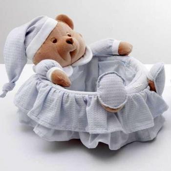 Nanan Great Azzurro Puccio 12014GA Cesto Portaoggetti