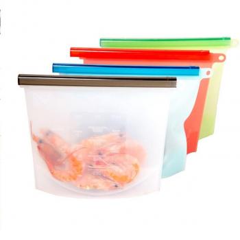 SiliconPack 4×1000 ml: Bolsas de Alimentos Refrigeradas