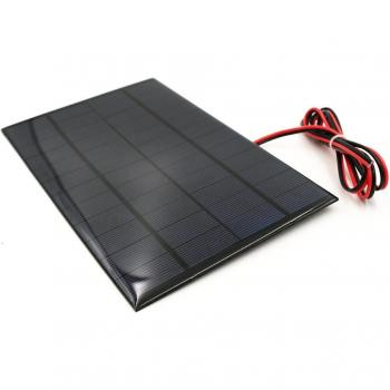 12V 4.2W Solar Panel with LED Voltage Indicator