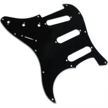 Plaque Pick 3N – Protection noire pour guitare électrique