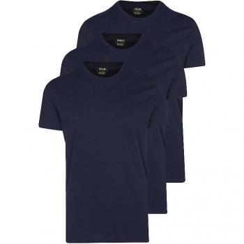 Polo Ralph Lauren Herren T-Shirts 3er-Set Dunkelblau Größe L