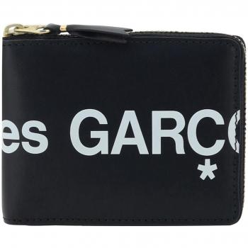 Portafoglio Comme des Garçons HUGE LOGO Nero per Uomo