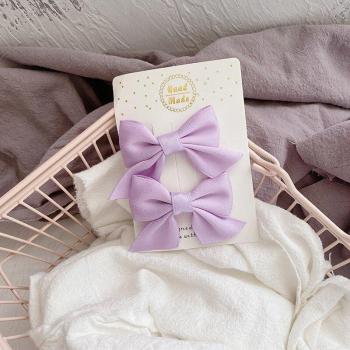 Accesorios para el cabello, horquillas con lazo para niña, 2 piezas