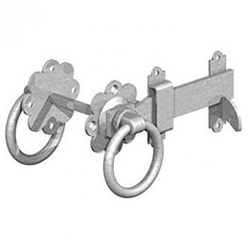 Ring Gate Latch, 150mm, Galvanized – Gatemate 5251501 P36