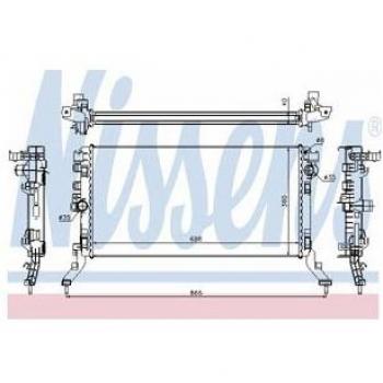 Nissens 637619 Sistema de Refrigeración