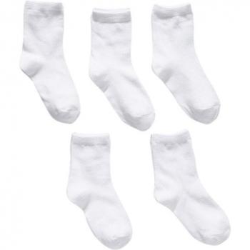Set de 5 medias de algodón sólido para primavera 19QF