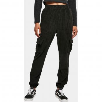 Velours Côtelé Jogging Cargo Haute Taille Femme Urban