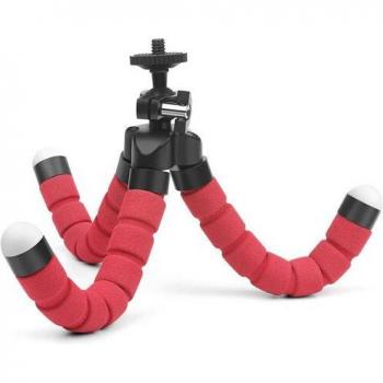 Sponge Octopus Phone Mount – Multi‑Angle Tripod