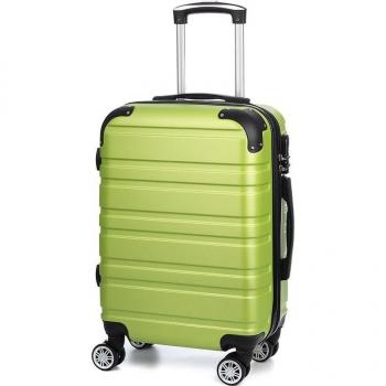 Maleta Trolley de Viaje Extensible, ABS Ligero, 4 Ruedas y Cerradura Numérica