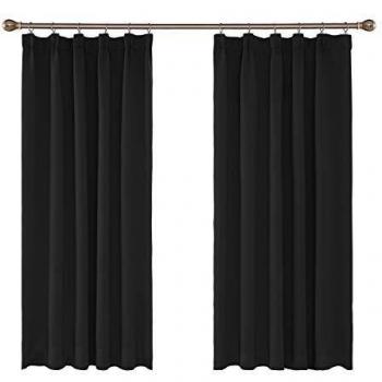 UMI Super Soft Blackout Panel Curtains