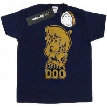 T-Shirt Scooby Doo Uomo in Cotone Bianco