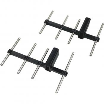 AMPLIFICADOR DE ANTENA LIGERO PARA DRONES, PLA YAGI, A PRUEBA DE ÓXIDO, PARA MAVIC MINI PRO 2 AIR (1 PAR)