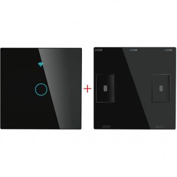Sistema de Luz Inalámbrico Pared‑Vidro + RF433
