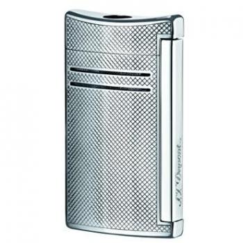 Briquet Chrome Quadrillé S.T. Dupont 20157N – version maxi jet
