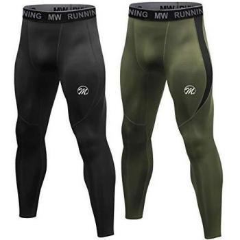 Atmungsaktive Laufleggings MEETWEE Herren‑Tight