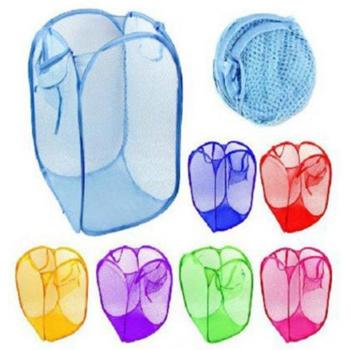 Compact Foldable Laundry Storage Basket