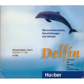 Hartmut Aufderstraße Delfin, Neue Rechtschreibung, Hörverstehen 2 (Lektionen 11-20), 4 Audio-Cds