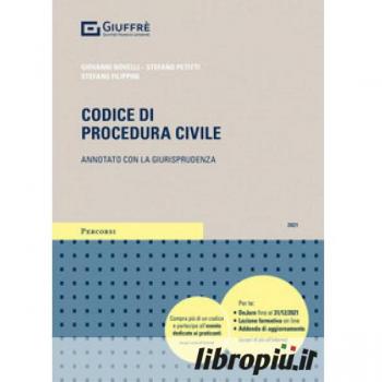 Codice di procedura civile. Annotato con la giurisprudenza. Con C...