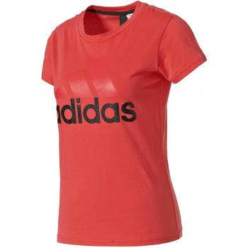 Adidas Linear T-Shirt Damen – Core Pink, Größe XS